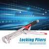 Extended Locking Pliers Woodworking Pliers Extra Long Curved Jaw Grip