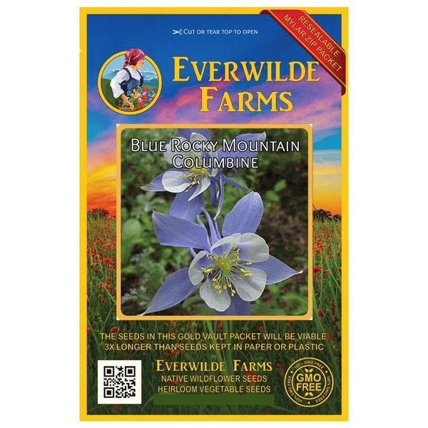 Everwilde Farms - 1 Oz Blue Rocky Mountain Columbine Native