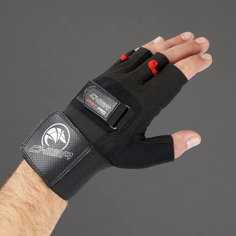 Chiba Unisex's Wrist Protect III Glove, Black, Medium