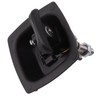 T Handle Door Latch 4x6mm Hole Spacing Zinc Alloy Folding