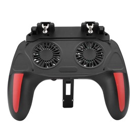Sxhlseller Mobile Gaming Griff Dual Cooling Fans Handy Game Controller Gamepad mit 2500mAh / 5000mAh Akku(5000mah)