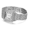HALUKAKAH Diamonds Gold Watch Iced Out,Men's Platinum White Gold Plated
