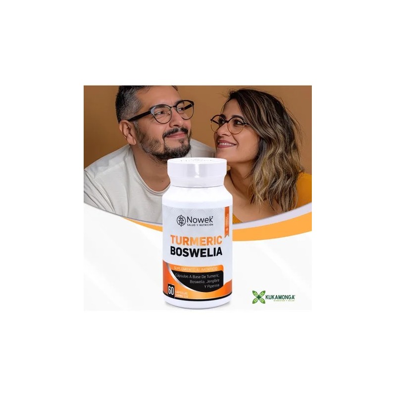 Articulaciones, Turmeric (cúrcuma) 60 Cáps 500 Mg | Nowek