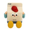 Milk Box Night Lamp Rechargeable LED Night Light Timing Bedside