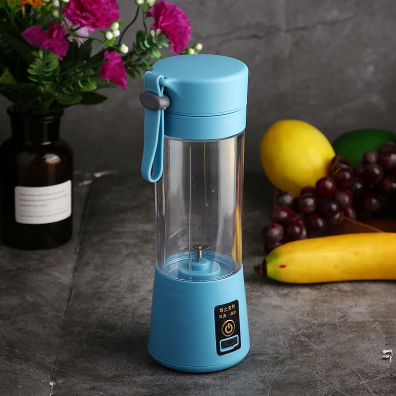 USB Portable Electric Fruit Juice Blender Machine Juice Extractor Double