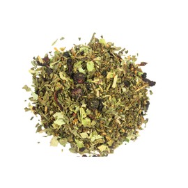 Nelson's Tea - Caffeine Free Tea Sampler - Blueberry Acai Mojito, Cherry Almond, Lavender Orange, Lemon Ginger Honey, Mint Mélange (Sample Sizes)
