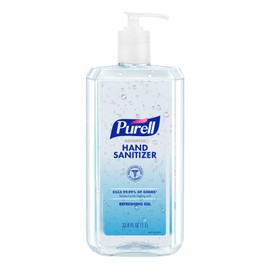 Purell PURELL Advanced Hand Sanitizer Refreshing Gel, Clean Scent, 1 Liter Pump Bottle (Pack of 1) - 9632-04-CMR