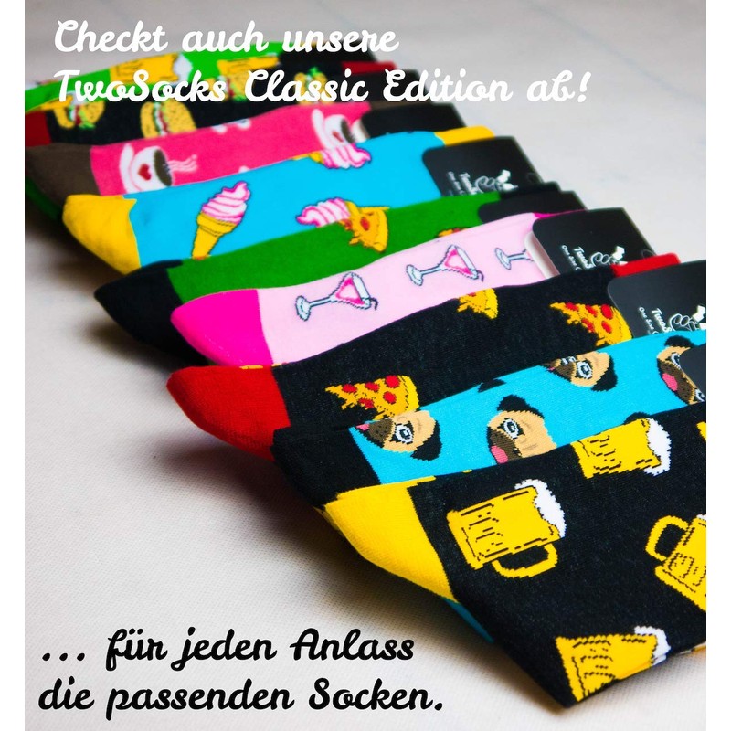 TwoSocks Funny Socks | Student Gift Nerd Gifts | Fun