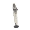 Deco 79 Polystone Woman Handmade Decorative Sculpture Standing African Home
