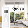Quoya Smart Curtain Track- All Accessories (16 Channel Remote Controller)