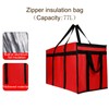 Insulated Food Delivery Bag for Hot and Cold Meal, XXX