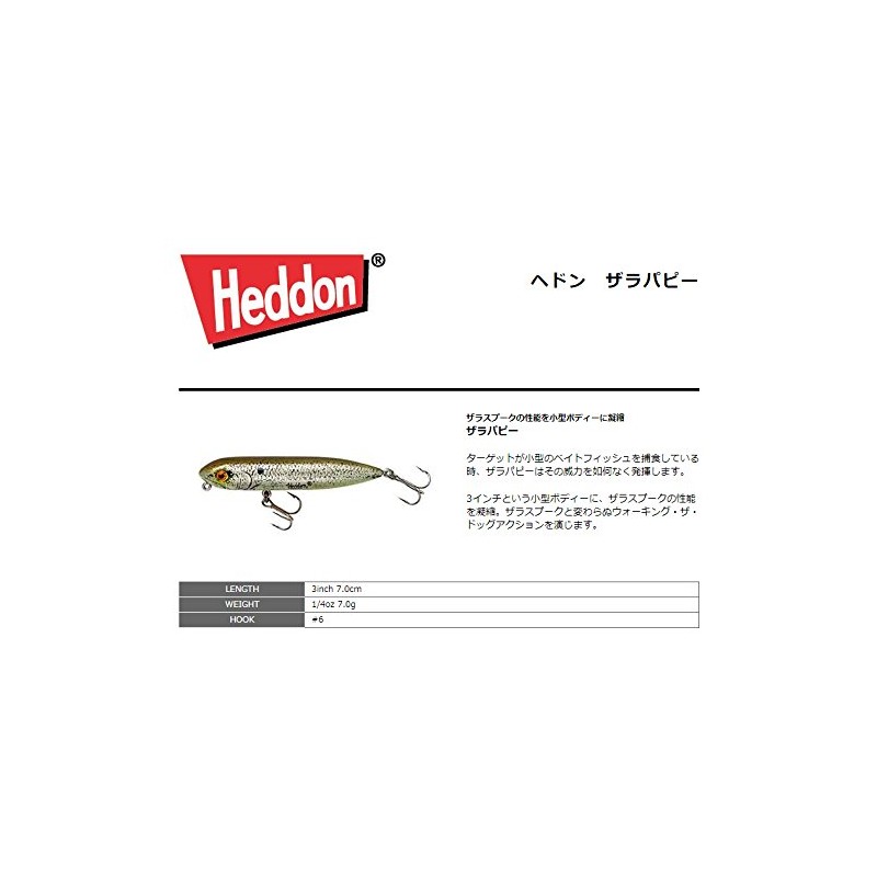 Smith (SMITH LTD) Heddon Zara Puppy #NF.Natural Leopard Frog