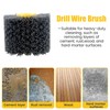Sanding Brushes, Nylon Brush, 80/120/320 Grit Polishing Brush for Wood