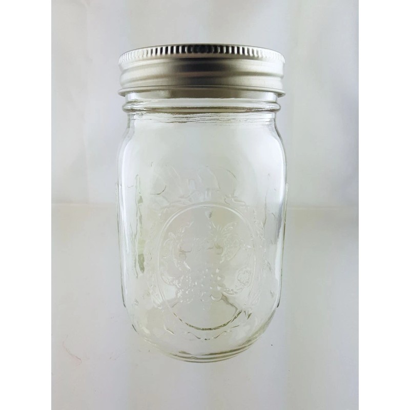 Ball Regular Mouth Pint 16-oz Mason Jars with Lid and