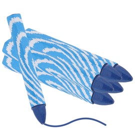 uxcell Lumber Marking Crayons, 6 Pcs Blue Hex Wax Tire Marker, 4" x 0.55" Hex Waterproof Drawing Crayons Furniture Marker for Wood, Glass, Cartons, Cloth, Stone, Ceramics