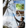Karveden 18FT Reach Manual Pole Saws for Tree Trimming with