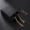 VEXXS Cuban Link Chain,18K Real Gold Plated
