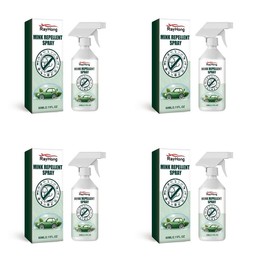 Rayhong Mink Repellent Spray, Anti-Weasel And Mink-Repellent Spray For Car Engine Compartment - quantity: 4pcs