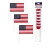 3 Mini American Flags On Stick US 11.4 Inches By