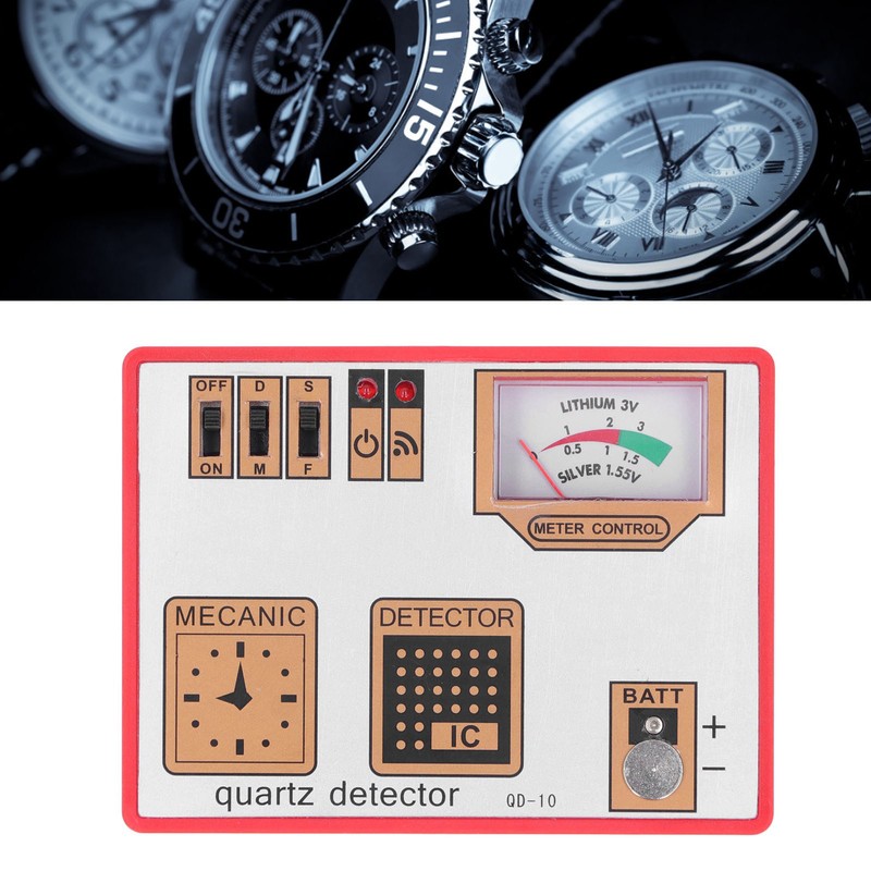 Quartz Tester Watch Battery Tester Demagnetizer Timegrapher Demagnetization Measure Machine