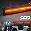 NSLUMO Amber Led Side Marker Lights Replacement for 1972-1986 J'eep