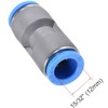 TA-VIGOR 12mm Straight Push Connectors, Pneumatic Connectors PE Tube Quick