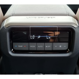 SHAOHAO 2 PCS for 2024 2025 Toyota Land Cruiser Screen Protector Fit for Toyota Land Cruiser Accessories 2024 2025 Land Cruiser / 2024 Land Cruiser First Edition HD Clear Rear AC Panel Display Cover