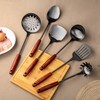 FJNATINH 6-Pieces Wok Utensils Set for Carbon Steel, Wok Spatula