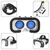 VR Brille für Handy, 3D Virtual Reality Headset kompatibel 4,7-6,5