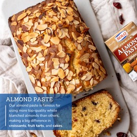 SOLO Almond Paste, 8oz (Pack of 12) | Gluten-Free, Kosher Certified