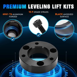 2 inch Leveling Lift Kit Fit for Ford F150 F-150 2004-2023, Expedition 2003-2017, Forged Front Strut Spacers Kit Fit for Lincoln Mark LT 2006-2008