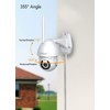 1296P Security Camera Outdoor, Mibao WiFi Home Security Camera with