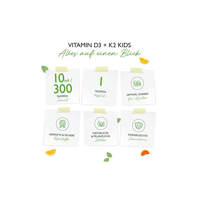 vit4ever Vitamin D3 + K2 Drops Children - 300 Drops