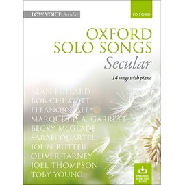 Oxford Solo Songs: Secular: 14 songs with piano
