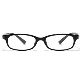 HASFOX Rectangle Eyewear Frames Clear Lens Bayonetta Fake Glasses Retro Fashion Office-Siren Aesthetic Y2K Style E22512