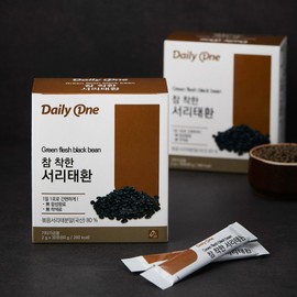 Daily One Very Good Seoritwahwan 2g / 데일리원  참 착한 서리태환 2g X 30포 1통