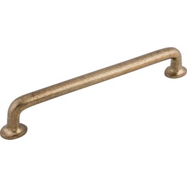 Top Knobs M1396 Aspen Collection 9 Inch Rounded Cabinet Pull, Light Bronze Finish