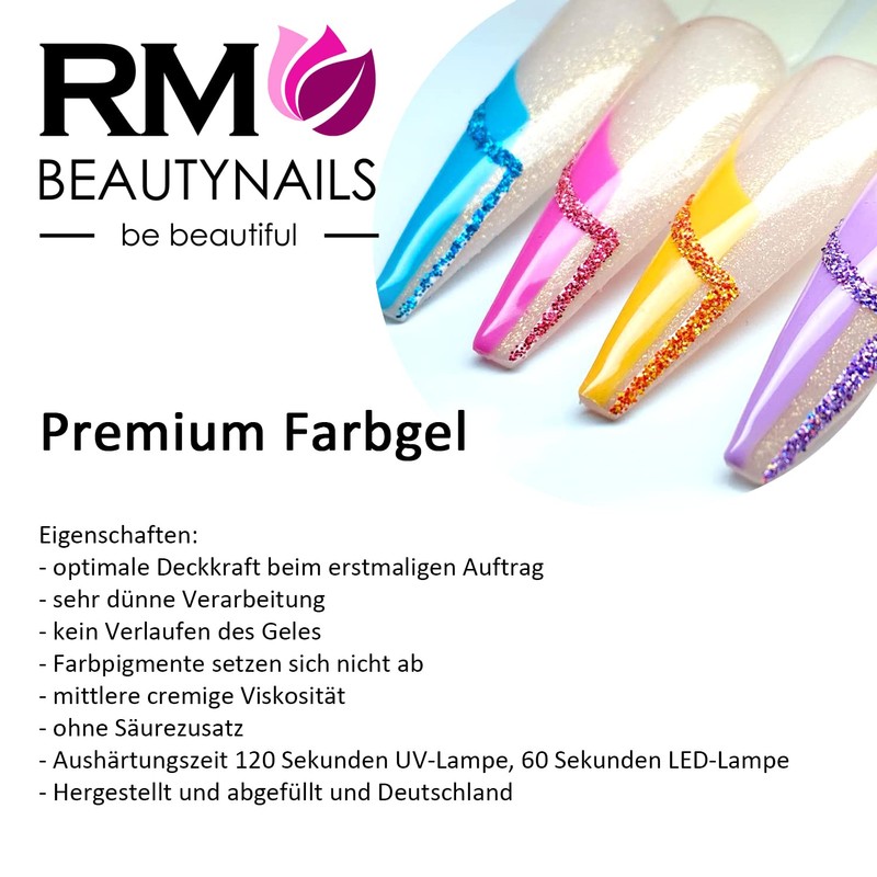 Glitter Gel Explosion Pink Red Colour Gel UV LED Gel
