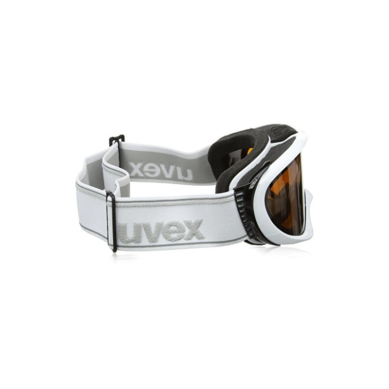 Uvex Comanche Polavision Ski Google - White, Size 2