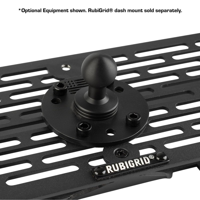 Bulletpoint Mounting Solutions 2.4-inch Round Metal AMPS-Compatible Base with 20mm