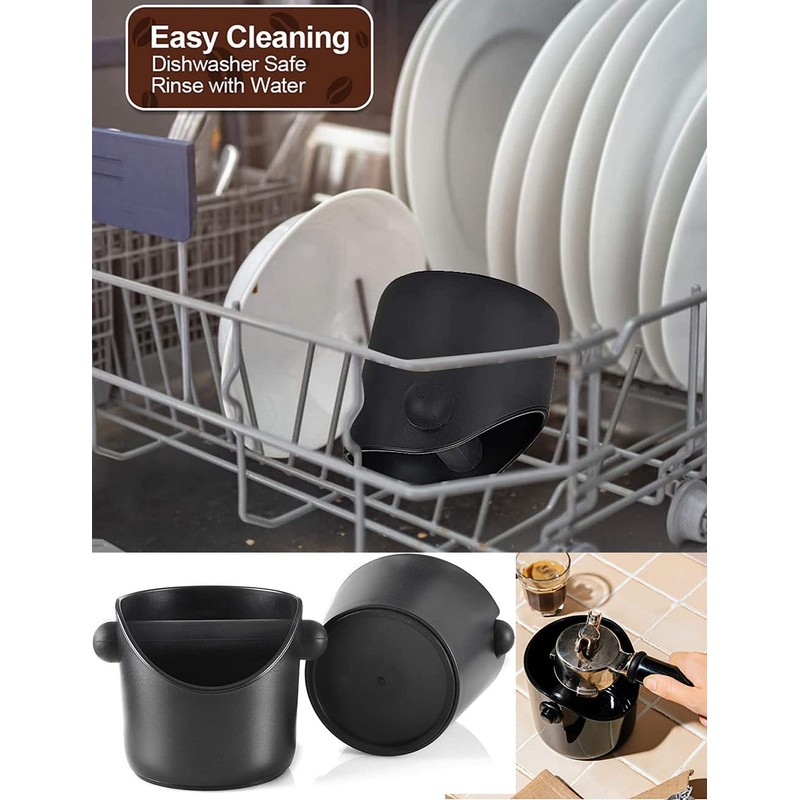 Modern Espresso Knock Box, Coffee Knock Box Espresso Dump Bin