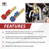 Chillerk 2 Pack R134A Valve Core Quick Remover Installer Tool,High