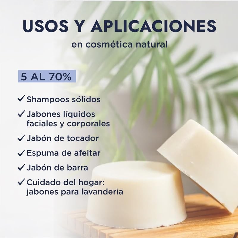 Hebbe - Sulfopon Coco-Sulfato de Sodio Natural y Biodegradable, 1