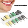 Dental Silicone Rubber Polisher Grinding Head Stainless Steel Shank Dental