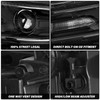 Bingbingmotor Halogen Headlights Assembly Compatible with Dodge Charger 2015-2023 Headlamp