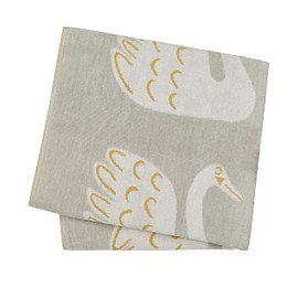 Scion SWIM SWAM SWAN TOWELS PEBBLE, Grey