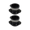 2Pcs Intake Manifold Boot Joint Carburetor Carb Flange Socket Fits