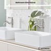 gotonovo Single Handle Vessel Sink Faucet 360° Swivel Bathroom Faucet