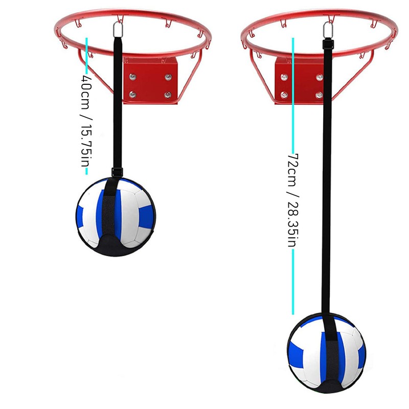 Volleyball Training Equipment Basketball Hanging Trainer Polyester Strap for Sports