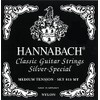 Hannabach Series 815 Medium Tension Silver-Plated Strings Set of 8